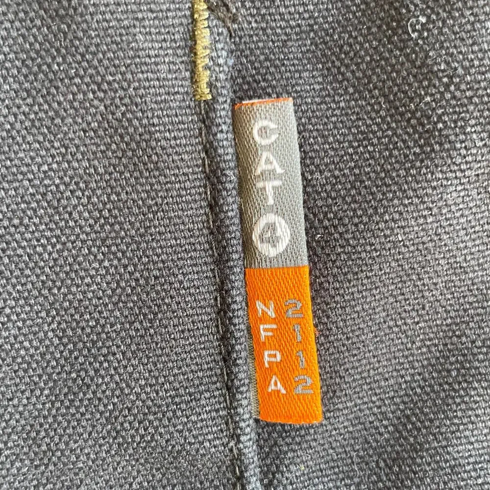Rasco FR BLV5502 Flame Resistant Duck Vest Black 2XL Long CAT2 FR
